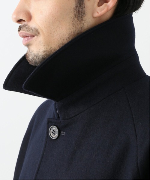 MARKAWARE RAGLAN MAC COAT CASHMERE ブラック markaware（マーカウェア）の「【MARKAWARE / マーカウェア