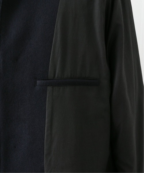 MARKAWARE RAGLAN MAC COAT CASHMERE ブラック markaware（マーカウェア）の「【MARKAWARE / マーカウェア