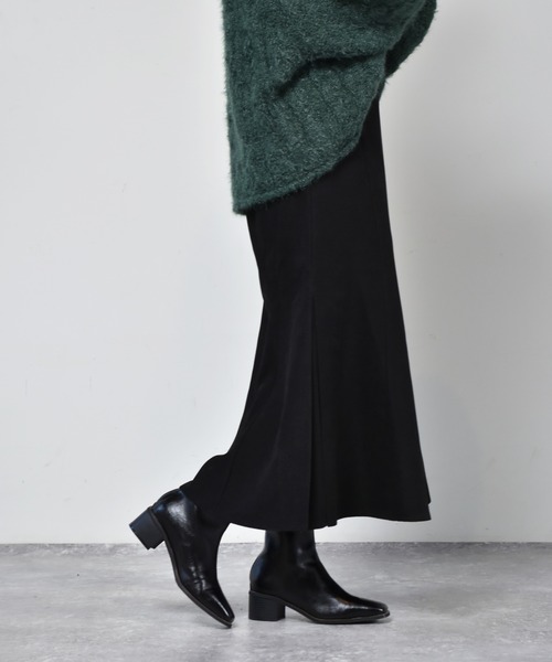 RETRO GIRL（レトロガール）の「裾切替マーメイドスカート（スカート・レディース・ライトベージュ/グリーン/ブラック/ダークブラウン・FREE）」の13枚目の写真