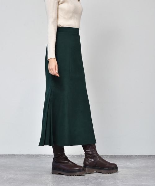 RETRO GIRL（レトロガール）の「裾切替マーメイドスカート（スカート・レディース・ライトベージュ/グリーン/ブラック/ダークブラウン・FREE）」の17枚目の写真