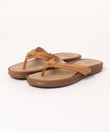 【W】【IW】【G.H.BASS】SAMANTHA SCALLOPED SUNJUNS サンダル レディース トングサンタ