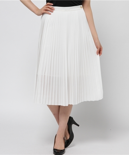Lee（リー）の「ﾌﾟﾘｰﾂｽｶｰﾄ（スカート・レディース・ホワイト/ベージュ/シルバー・36/38）」の13枚目の写真