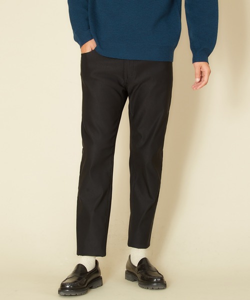 MEN'S MELROSE（メンズメルローズ）の「ハイパーストレッチ裏起毛◆追加◆（チノパンツ・メンズ・チャコールグレー/ブラック/ネイビー/グレー・2/4/3/5）」の2枚目の写真