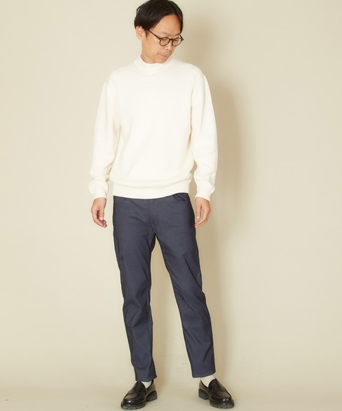 MEN'S MELROSE（メンズメルローズ）の「ハイパーストレッチ裏起毛◆追加◆（チノパンツ・メンズ・チャコールグレー/ブラック/ネイビー/グレー・2/4/3/5）」の13枚目の写真