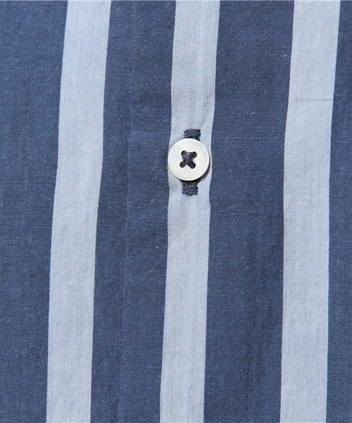 green label relaxing（グリーンレーベルリラクシング）の「□INDIGO BOLD/ST M/REG シャツ idg0◆（シャツ/ブラウス・メンズ・ライトブルー/ネイビー・XL/M/S/L）」の11枚目の写真