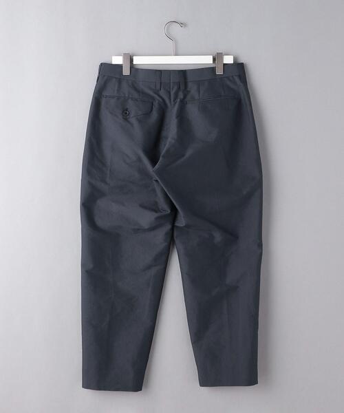 kolor（カラー）の「＜kolor（カラー）＞ ポリエステルコットン プリーツ パンツ■■■（その他パンツ・メンズ・グレー/ネイビー・1/2/3）」の3枚目の写真