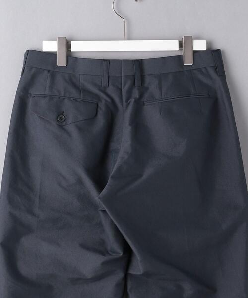 kolor（カラー）の「＜kolor（カラー）＞ ポリエステルコットン プリーツ パンツ■■■（その他パンツ・メンズ・グレー/ネイビー・1/2/3）」の6枚目の写真
