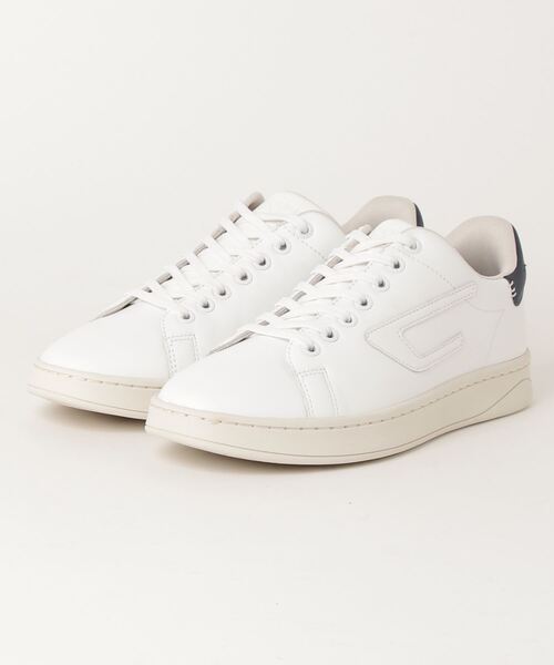 DIESEL（ディーゼル）の「メンズ カウレザー ローカット スニーカー（スニーカー・メンズ・ブラック/レッド系その他/ブルー系その他/ホワイト/ブラック系その他/その他/その他1/その他2・43/41/40/42/44/45）」の8枚目の写真