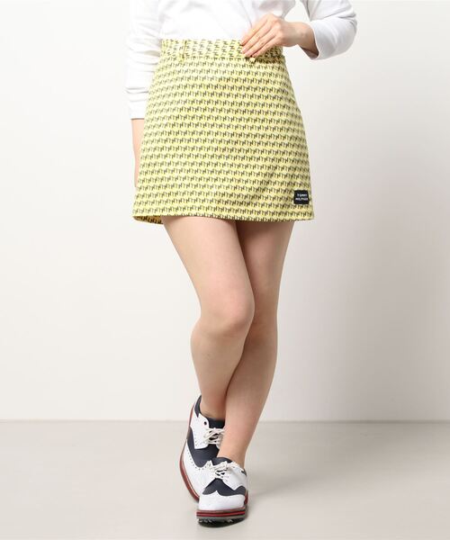 新品未使用 トミーヒルフィガーゴルフ THキューブプリントスカート レディス 新品未使用 トミーヒルフィガーゴルフ THキューブプリントスカート