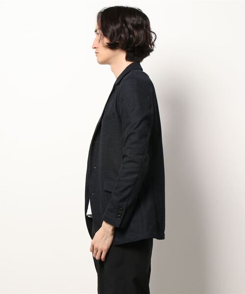 HIDEAWAYS NICOLE（ハイダウェイニコル）の「メッシュファブリック　デザインジャケット（テーラードジャケット・メンズ・ネイビー/トップグレー/ネイビー系1/グレー・MEDIUM/LARGE/X-LARGE）」の18枚目の写真