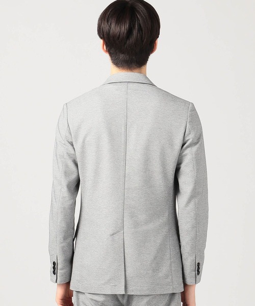 HIDEAWAYS NICOLE（ハイダウェイニコル）の「メッシュファブリック　デザインジャケット（テーラードジャケット・メンズ・ネイビー/トップグレー/ネイビー系1/グレー・MEDIUM/LARGE/X-LARGE）」の6枚目の写真