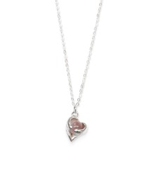 FREE STYLE（フリースタイル）の「FREE STYLE フリースタイル  エンジェルウイング　キャッツアイ　シルバーネックレス（ネックレス）」