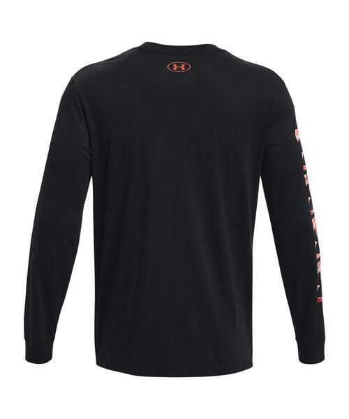 UNDER ARMOUR（アンダーアーマー）の「UAロングスリーブ Tシャツ シンボル プリント（トレーニング/メンズ）（Tシャツ/カットソー・メンズ・ブラック/ホワイト・3XL/XXL/S/M/L/XL）」の10枚目の写真