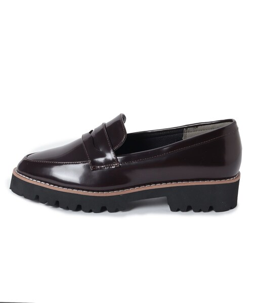 DRESKIP(ドレスキップ)の「◆厚底ピ-スロ-ファ-(その他シューズ・レディース・ブラック/ブラウン系・35/45)」の5枚目の写真