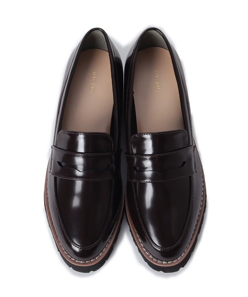 DRESKIP(ドレスキップ)の「◆厚底ピ-スロ-ファ-(その他シューズ・レディース・ブラック/ブラウン系・35/45)」の7枚目の写真