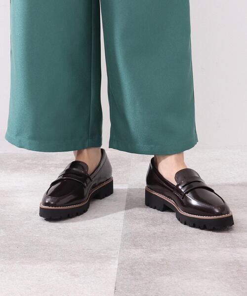 DRESKIP(ドレスキップ)の「◆厚底ピ-スロ-ファ-(その他シューズ・レディース・ブラック/ブラウン系・35/45)」の9枚目の写真