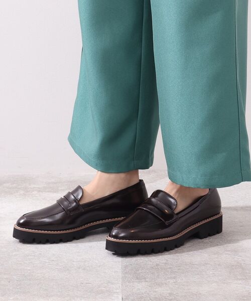 DRESKIP(ドレスキップ)の「◆厚底ピ-スロ-ファ-(その他シューズ・レディース・ブラック/ブラウン系・35/45)」の10枚目の写真