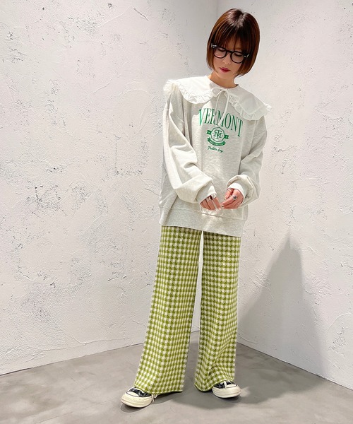 apres jour mignon(アプレジュールミニョン)の「アソート付け襟スウェット【ZOZOTOWN限定アイテム】(スウェット・レディース・ナチュラル/ブラック/オフホワイト・フリー/X-LARGE)」の21枚目の写真