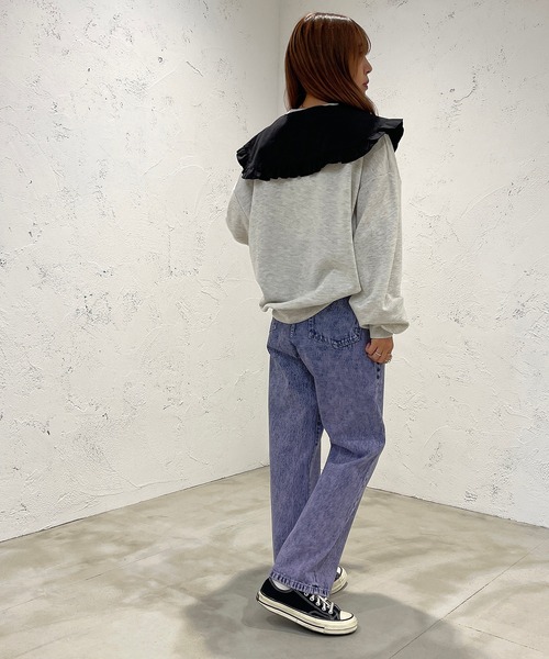 セール】アソート付け襟スウェット【ZOZOTOWN限定アイテム