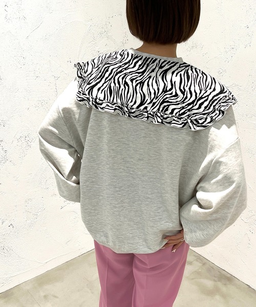 セール】アソート付け襟スウェット【ZOZOTOWN限定アイテム