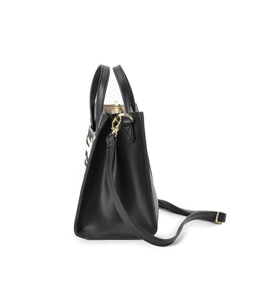 DRESKIP（ドレスキップ）の「◆スクエア仕切りミニショルダー（ショルダーバッグ・レディース・グレー/ブラック系4/アイボリー・00）」の6枚目の写真