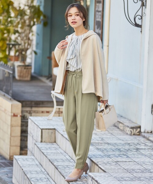 DRESKIP（ドレスキップ）の「◆スクエア仕切りミニショルダー（ショルダーバッグ・レディース・グレー/ブラック系4/アイボリー・00）」の18枚目の写真