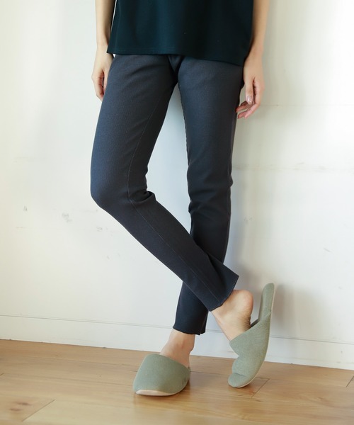 GLOBAL WORK（グローバルワーク）の「リラックスワッフルレギンス/269317（レギンス/スパッツ・レディース・グレー/グリーン/ダークグレー・FREE）」の3枚目の写真