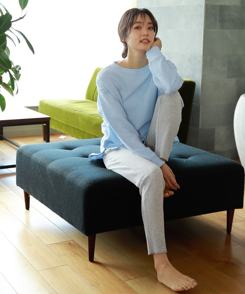 GLOBAL WORK（グローバルワーク）の「リラックスワッフルレギンス/269317（レギンス/スパッツ・レディース・グレー/グリーン/ダークグレー・FREE）」の20枚目の写真