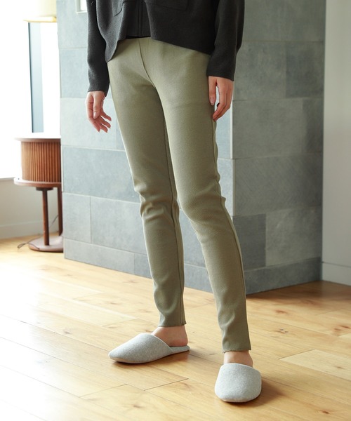 GLOBAL WORK（グローバルワーク）の「リラックスワッフルレギンス/269317（レギンス/スパッツ・レディース・グレー/グリーン/ダークグレー・FREE）」の5枚目の写真