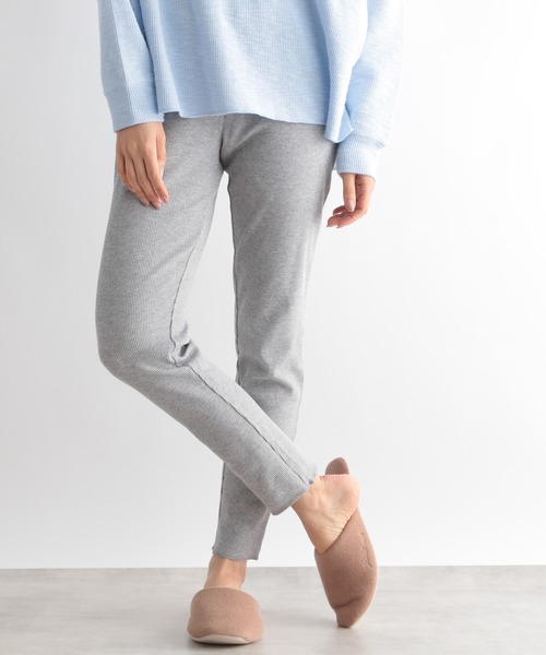 GLOBAL WORK（グローバルワーク）の「リラックスワッフルレギンス/269317（レギンス/スパッツ・レディース・グレー/グリーン/ダークグレー・FREE）」の7枚目の写真