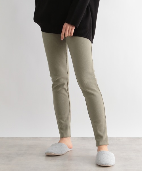 GLOBAL WORK（グローバルワーク）の「リラックスワッフルレギンス/269317（レギンス/スパッツ・レディース・グレー/グリーン/ダークグレー・FREE）」の11枚目の写真