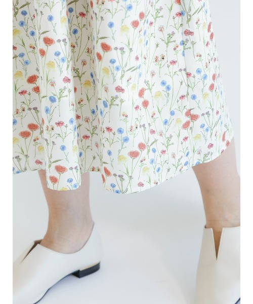 Te chichi TERRASSE（テチチテラス）の「日比谷花壇コラボワンピース