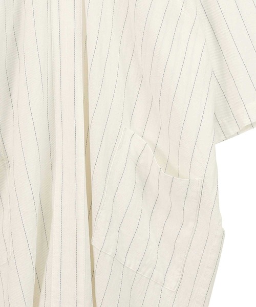 Plantation（プランテーション）の「PAPERカルゼ / ワンピース / (O)（ワンピース・レディース・ホワイト/ブラック/ベージュ/ブルー・M size）」の13枚目の写真