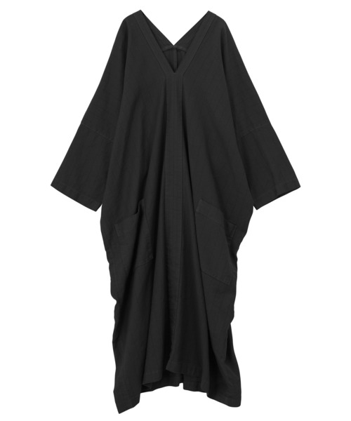 Plantation（プランテーション）の「PAPERカルゼ / ワンピース / (O)（ワンピース・レディース・ホワイト/ブラック/ベージュ/ブルー・M size）」の16枚目の写真