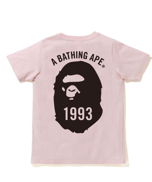 A BATHING APE(アベイシングエイプ)の「APE HEAD ONE POINT TEE #4 L(Tシャツ/カットソー・レディース・ブラック/ホワイト/ピンク/グレー・MEDIUM/SMALL/X-SMALL)」の2枚目の写真