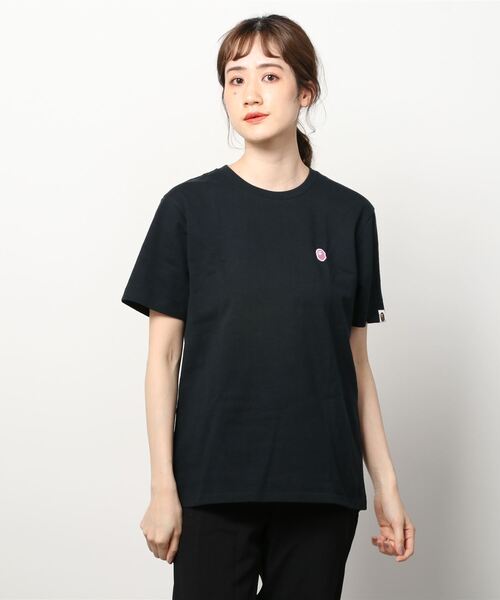 A BATHING APE(アベイシングエイプ)の「APE HEAD ONE POINT TEE #4 L(Tシャツ/カットソー・レディース・ブラック/ホワイト/ピンク/グレー・MEDIUM/SMALL/X-SMALL)」の9枚目の写真