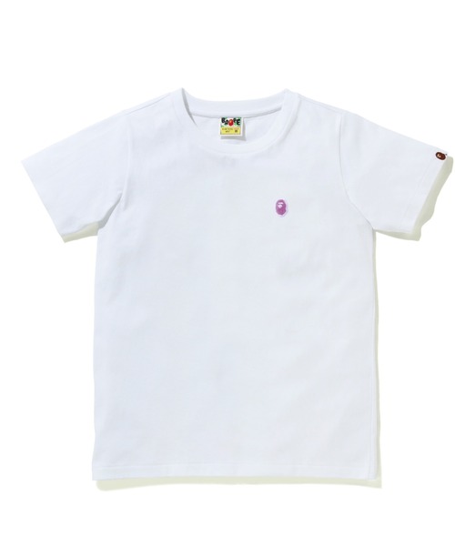 A BATHING APE(アベイシングエイプ)の「APE HEAD ONE POINT TEE #4 L(Tシャツ/カットソー・レディース・ブラック/ホワイト/ピンク/グレー・MEDIUM/SMALL/X-SMALL)」の5枚目の写真