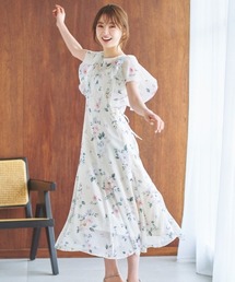 ウィルセレクション　羽刺繍花柄ワンピース 新作ワンピース入荷しました | ウィルセレクション・ショップ