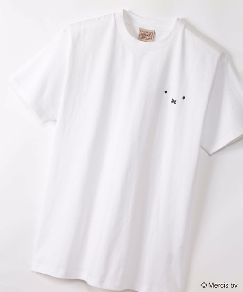 Miffy（ ミッフィー）の「【OUTDOOR PRODUCTS/アウトドアプロダクツ】【MIFFY/ミッフィー】 オリジナルデザインTシャツ（Tシャツ/カットソー・メンズ・ピンク系その他/その他2/ホワイト/ダークグリーン/アイボリー/ホワイト系その他/その他1/ベージュ・LARGE/MEDIUM/SMALL）」の7枚目の写真