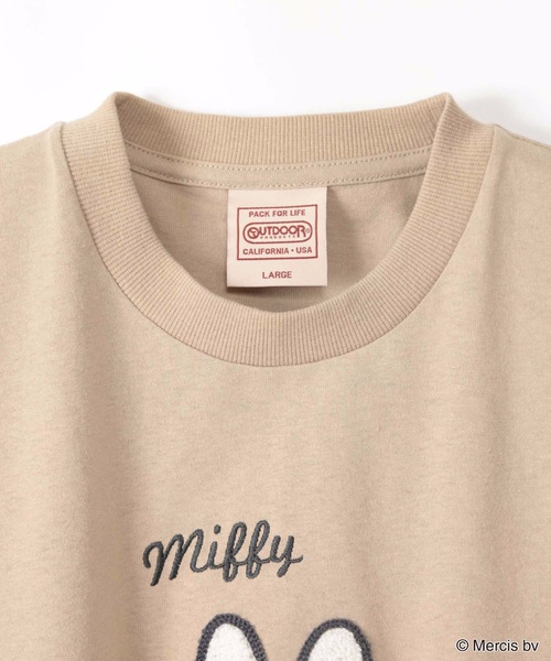 Miffy（ ミッフィー）の「【OUTDOOR PRODUCTS/アウトドアプロダクツ】【MIFFY/ミッフィー】 オリジナルデザインTシャツ（Tシャツ/カットソー・メンズ・ピンク系その他/その他2/ホワイト/ダークグリーン/アイボリー/ホワイト系その他/その他1/ベージュ・LARGE/MEDIUM/SMALL）」の13枚目の写真