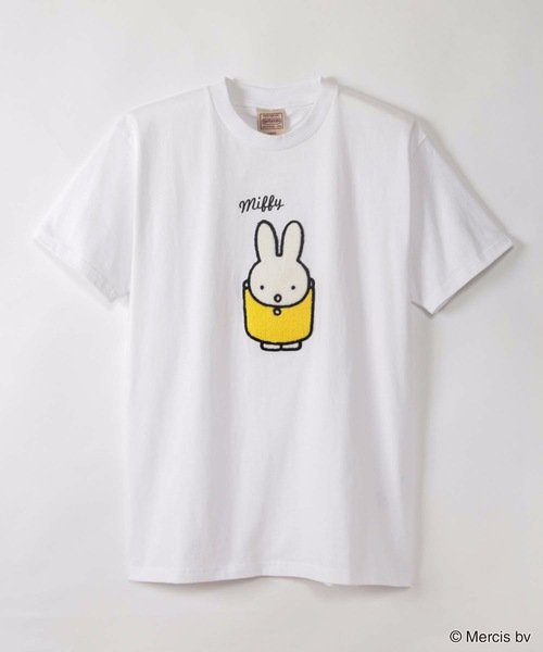Miffy（ ミッフィー）の「【OUTDOOR PRODUCTS/アウトドアプロダクツ】【MIFFY/ミッフィー】 オリジナルデザインTシャツ（Tシャツ/カットソー・メンズ・ピンク系その他/その他2/ホワイト/ダークグリーン/アイボリー/ホワイト系その他/その他1/ベージュ・LARGE/MEDIUM/SMALL）」の10枚目の写真