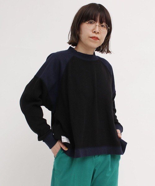 I am I in fact...（アイアムアイインファクト）の「BEAR PATCH  waffle プルオーバー（Tシャツ/カットソー・レディース・ホワイト/ブラック/カーキ・FREE）」の10枚目の写真