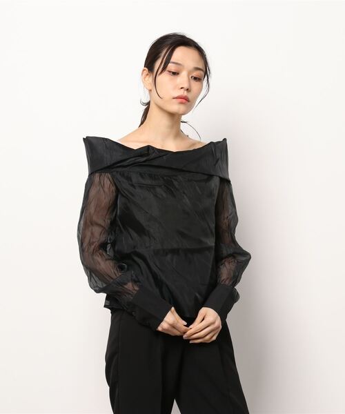 TITTY&CO ティティアンドコー　ヴィンテージシャツ　ブラウス　ヴォヤージュ セール/ブランド古着】半袖ブラウス（シャツ/ブラウス