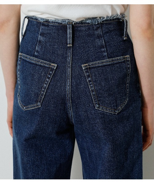 moussy フリンジショートパンツ ショートデニムパンツ - メルカリ