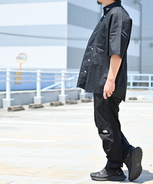 Anytime Songs（エニータイムソングス）の「綿ブロード レギュラーカラー スプリンターサマーシャツ（シャツ/ブラウス・メンズ・ホワイト/ブラック/サックスブルー/イエロー/グリーン/ラベンダー/ホワイト系その他/グレイッシュベージュ/サックスブルー系/ブラック系その他/グリーン系その他・MEDIUM/LARGE/X-LARGE）」の22枚目の写真