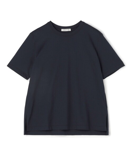 TOMORROWLAND collection（トゥモローランドコレクション）の「スーピマコットンジャージー クルーネックプルオーバー（Tシャツ/カットソー・レディース・ホワイト/チャコールグレー/イエロー/ライトピンク/ブルー/ネイビー/ブラウン/ライトベージュ/ブラック/ライトブラウン・S）」の7枚目の写真