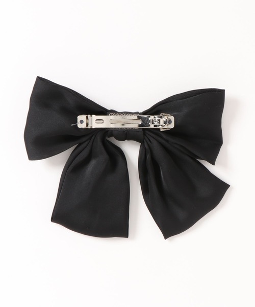 TITTY&CO.（ティティーアンドコー）の「TITTY&CO.】リボンバレッタ（バレッタ/ヘアクリップ・レディース・ブラック・FREE）」の12枚目の写真