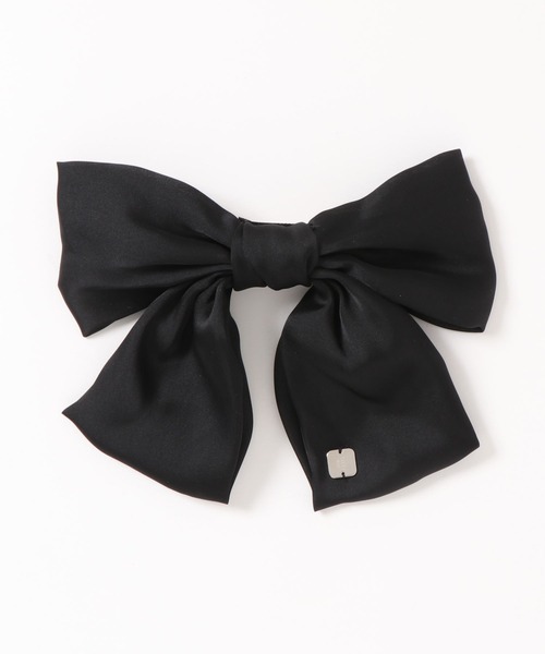 TITTY&CO.（ティティーアンドコー）の「TITTY&CO.】リボンバレッタ（バレッタ/ヘアクリップ・レディース・ブラック・FREE）」の11枚目の写真