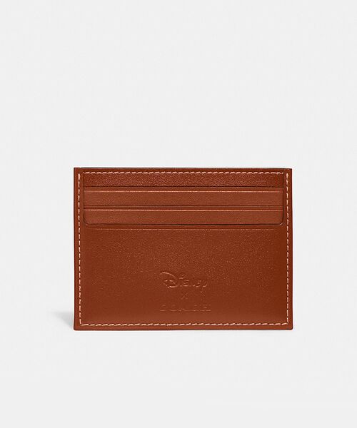 Disney(ディズニー)の「【DISNEY x COACH】カード ケース シグネチャー テキスタイル ウィズ キャッスル エンブロイダリー(カードケース・メンズ・ブラウン系その他・ONE)」の4枚目の写真