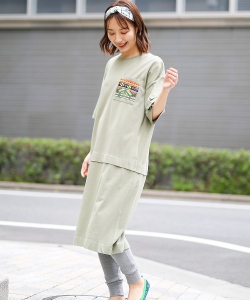 チチカカ（チチカカ）の「ブロックプリントヘアバンド（ヘアバンド・レディース・グレー/レッド/ターコイズブルー/イエロー・FREE）」の6枚目の写真